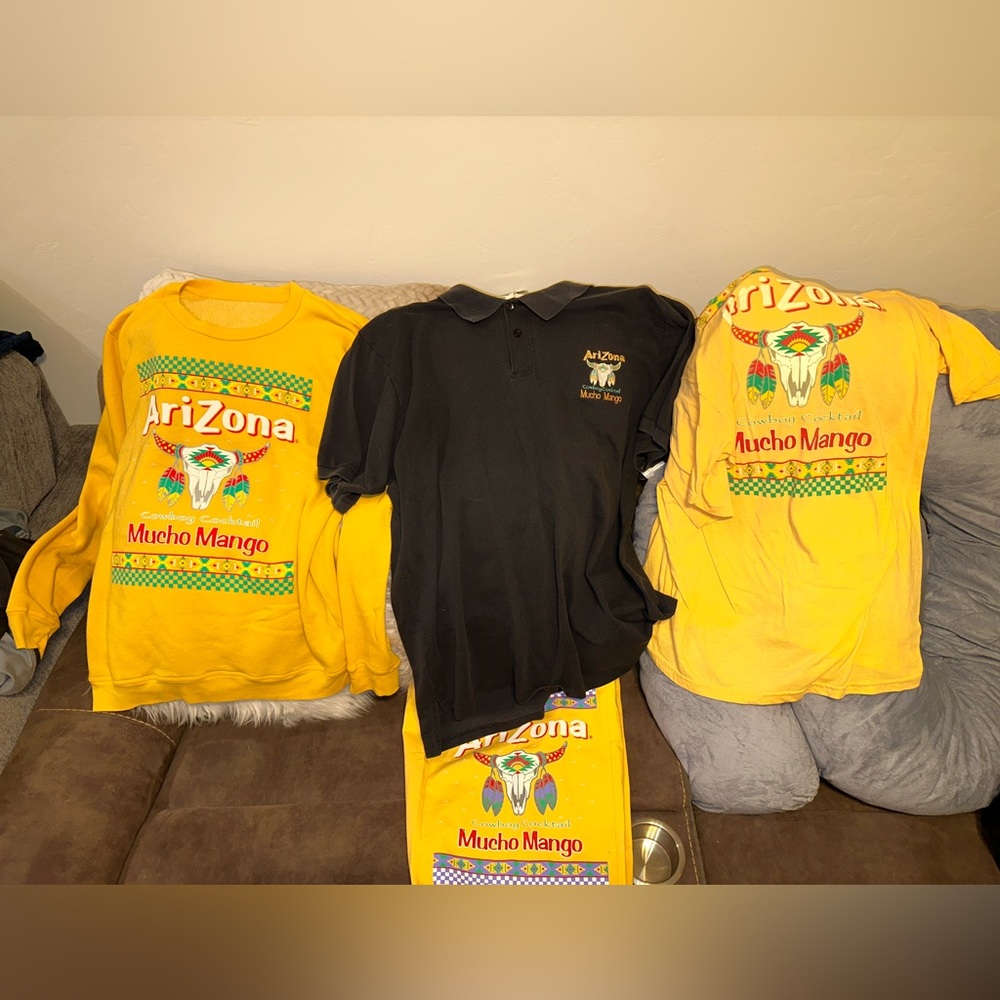 Vintage Arizona Iced Tea Mucho Mango LOT 🥭